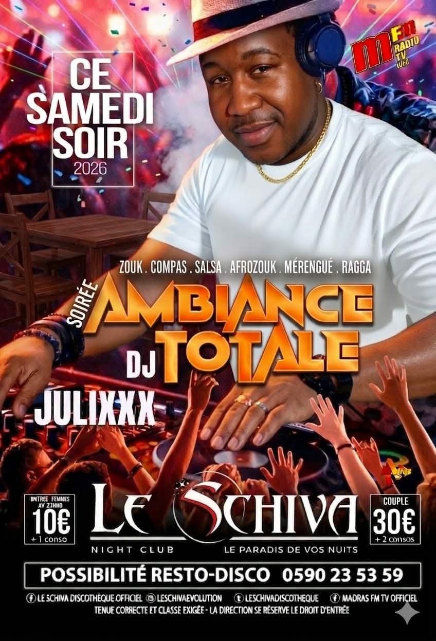 SOIRÉE AMBIANCE TOTALE